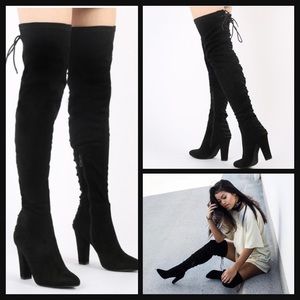 Public Desire Stevie over the knee boots